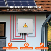 Bild in Galerie-Viewer laden, Amocart PV Combiner Box 4 String / 6 String Solar Combiner Box 10A / 15A Rated Current Fuse for On/Off Grid Solar Panel System