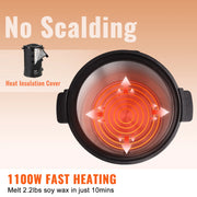 Load image into Gallery viewer, 6.5L 10L Wax Melter for Candle Making Large Electric Wax Melting Pot Easy Pour Spout 9-Level Temperature Control