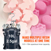 Bild in Galerie-Viewer laden, Amocart 10L Spray Paint Pressure Pot Tank Air Paint Pressure Pot Metal Rack Leak Repair Sealant for Industry Home Construction