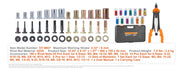 Charger l'image dans la visionneuse de galerie, Amocart 14" 16" Rivet Nut Tool Rivnut Tool Kit with Metric and SAE Mandrels 70PCS/186PCS Rivet Nuts With Rugged Carrying Case