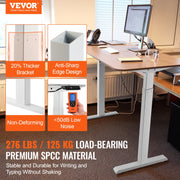 Load image into Gallery viewer, Amocart Standing Desk Frame Electric Stand Up Computer Desk Legs Ergonomic DIY Workstation Base for Home Office Black white