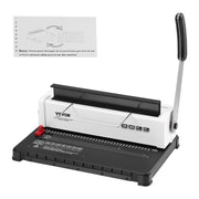 Charger l'image dans la visionneuse de galerie, Amocart Coil Spiral Binding Machine Manual Book Maker 34-Holes Binding 120 Sheets Punch Binder Adjustable Coil Binding Spines
