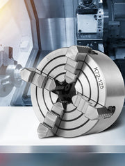 Charger l'image dans la visionneuse de galerie, Amocart K72-125 Lathe Chuck 5 Inch 4-Jaw Independent Reversible Jaw Metal Lathe Chuck Turning Machine Accessories, Lathes Use