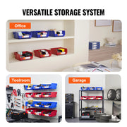 Bild in Galerie-Viewer laden, Amocart 6pcs Garage Storage Bin Hanging Stackable Wall Mounted Organizer Bin Stacking Containers for Closet Kitchen Office