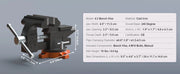 Charger l'image dans la visionneuse de galerie, Amocart Bench Vise 4.5" 6" 6.5" Multipurpose, Swivel Base & Anvil Heavy Duty Cast Iron for Drilling, Conduit Cutting, Sanding