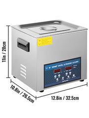 Bild in Galerie-Viewer laden, Amocart 10L 30L Ultrasonic Cleaner 28/40khz Dual Frequency Digital Portable Washing Machine Ultrasound Cleaner Home Appliance