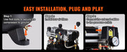 Bild in Galerie-Viewer laden, Amocart 80 Gallon Air Compressor 6.5HP 145PSI Oil Free Air Compressor Ultra Quiet Compressor for Industrial Sites Auto Repair