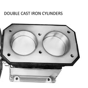 Charger l'image dans la visionneuse de galerie, Amocart Air Compressor Heads 2.2KW Twin Cylinder 3 HP Single Stage 1300RPM Piston Pump Suitable for Industry Machinery Farm
