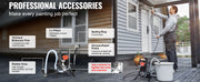 Charger l'image dans la visionneuse de galerie, Amocart 750W 950W Airless Paint Sprayer 3000PSI High Efficiency Electric Airless Sprayer Handheld Paint Sprayers Home Interior