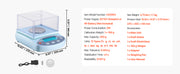 Bild in Galerie-Viewer laden, Amocart Analytical Balance High Precision Electronic Digital Analytical Balance with Glass Draft Shield for Laboratory Jewelry