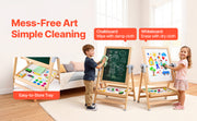 Bild in Galerie-Viewer laden, Amocart Standing Magnetic Drawing Board WordPad Art Easel with Painting Accessories Children Educational Toys for Kids Boy Girl