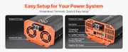 Charger l'image dans la visionneuse de galerie, Amocart 12V 20/30/40/60A DC to DC Battery Charger 250/375/500/750W for Lead-Acid Lithium AGM GEL Multi-Stage Charging for RVs