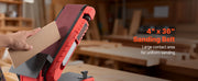 Load image into Gallery viewer, Amocart 6" Disc Sander & 4"x36" Belt Sander 400W Combo with 0 - 45° Adjustable Worktable & Dust Collection Port for Woodworking