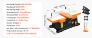 Bild in Galerie-Viewer laden, Amocart 6in 2HP 12000 RPM Benchtop Jointer 6 x 23 in Cast Aluminum Table Up to 1/8in Depth Adjustable Fence for Woodworking DIY