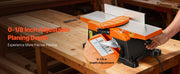Bild in Galerie-Viewer laden, Amocart 6in 2HP 12000 RPM Benchtop Jointer 6 x 23 in Cast Aluminum Table Up to 1/8in Depth Adjustable Fence for Woodworking DIY