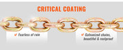 Load image into Gallery viewer, Amocart 1/2pcs Binder Chain Trailer Tow Zinc Plated Truck with Safety Grab Hooks for Logging Binder Tie Down Transport Flatbed