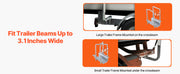 Bild in Galerie-Viewer laden, Amocart Boat Trailer Guide 43”Adjustable Design Trailer Guide Poles 2PCS Rustproof Galvanized Steel Trailer Guide With PVC Pipe