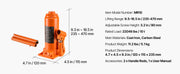 Charger l'image dans la visionneuse de galerie, SucceBuy 4/6/8 Ton Hydraulic Bottle Jack, Heavy Duty Welded Bottle Jack, for Auto Repair, House Lift and Agricultural Equipment