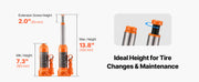 Charger l'image dans la visionneuse de galerie, SucceBuy 4/6/8 Ton Hydraulic Bottle Jack, Heavy Duty Welded Bottle Jack, for Auto Repair, House Lift and Agricultural Equipment