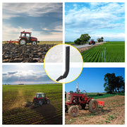 Load image into Gallery viewer, Amocart Box Blade Shank Scarifier Shank Ripper Shank with Removable Tapered Teeth and Pins for Replacement Digging Plowing