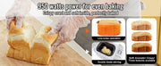 Charger l'image dans la visionneuse de galerie, Amocart 2/3 LB Bread Maker 15-in-1 Dough Machine Nonstick Ceramic Pan Automatic Bread maker with Gluten Free Setting