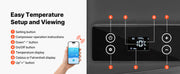 Load image into Gallery viewer, Amocart 12 Volt Refrigerator 20L/35L Car Fridge for Tesla Model 3/Model Y Portable Electric Freezer Compressor with APP Control