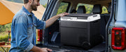 Charger l'image dans la visionneuse de galerie, Amocart 12 Volt Car Refrigerator 60L/78L Car Fridge Portable Electric Cooler with Wheels and Handle for Outdoor Camping Travel