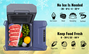Load image into Gallery viewer, Amocart 8L to 75L Car Refrigerator Fridge Portable Icebox Single&Dual Zone w/Blue Tooth Temp Adjustable for Outdoor Camping RV