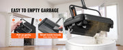 Charger l'image dans la visionneuse de galerie, SucceBuy Manual Carpet Sweeper 7.87 in Sweeping Paths 300ml Dustbin Capacity w/ Comb for Home Rugs Hardwood Surfaces Wood Floors
