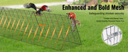 Bild in Galerie-Viewer laden, Amocart Chicken Tunnels 157.5 x 39.4 x 24.2 in Chicken Tunnels for Yard Portable Chicken Tunnels for Outside Corner Frames