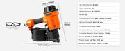 Bild in Galerie-Viewer laden, Amocart Coil Siding Nailer CN65 CN55 CN70 CN83 CN90 Pneumatic Siding Nail Gun Pallet Making Coil Nailer 70-120PSI Air Nailer