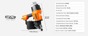 Charger l'image dans la visionneuse de galerie, Amocart Coil Siding Nailer CN65 CN55 CN70 CN83 CN90 Pneumatic Siding Nail Gun Pallet Making Coil Nailer 70-120PSI Air Nailer