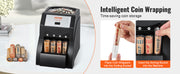 Charger l'image dans la visionneuse de galerie, Amocart 230/300 Coins/Min USD Coin Sorter Wrapper Professional Electric Automatic Machine LED Display for School Shop Bank Home