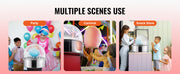Bild in Galerie-Viewer laden, Amocart Electric Cotton Candy Machine Candy Floss Maker Commercial Cotton Candy Machine Stainless Steel Bowl and Sugar Scoop
