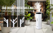 Load image into Gallery viewer, Amocart Humidifier for Home Large Room Commercial Humidifier for Whole House 16L Water Tank 12h Timer Auto Shut-Off Greenhouse
