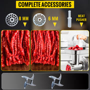 Load image into Gallery viewer, Amocart Electric Meat Mincer 330LBS/H Capacity Meat Grinder Machine, Stainless Steel Meat Grinder Commercial Sausage Stuffer Maker for Home & Commercial Use