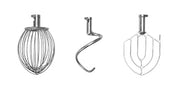 Charger l'image dans la visionneuse de galerie, Amocart Electric Dough Machine 10/15/20/30L Stainless Steel Commercial Cream Egg Whisk Mixer Processor Food Stand Blender