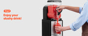 Bild in Galerie-Viewer laden, Amocart 6L/1.6Gal Slushie Machine Commercial Slushy Maker Frozen Drink Maker w/ Self-Cleaning for Restaurants Bars for Slushie
