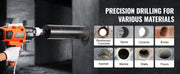 Charger l'image dans la visionneuse de galerie, Amocart 2000W/2600W Handheld Core Drill Machine Drilling Diameter Wet&Dry Diamond Core Drill Rig Rugged Concrete Core Drill