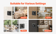 Bild in Galerie-Viewer laden, Amocart Deadbolt Lock Square Single Cylinder Dead Bolt Keyed Fits Standard Size Interior Exterior Doors Full Metal 3 Keys