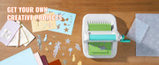 Charger l'image dans la visionneuse de galerie, Amocart 6/9in Manual Die Cutting Embossing Machine Portable Cut Machines Opening Scrapbooking Machine Full Kit For Arts Crafts