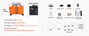 Load image into Gallery viewer, SucceBuy 8KW Diesel Air Heater DC12-24V Diesel Parking Heater with Remote Control Voice Announcement Car Heater Fit for RV Truck