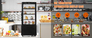 Charger l'image dans la visionneuse de galerie, VEVOR 4.2 Cu.Ft./115L Refrigerated Display Case Countertop Pastry Display Case, 2-Tier Commercial Display Refrigerator for Bar
