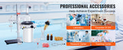 Bild in Galerie-Viewer laden, Amocart Essential Oil Distillation Kit 500ml 2L Distillation Apparatus 3.3 Boro Lab Glassware Distillation Kit w/ Heat Plate
