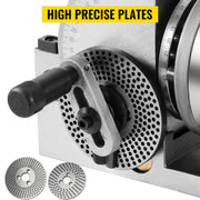 Bild in Galerie-Viewer laden, Amocart Dividing Head 5Inch 3 Jaw Precision Semi Universal Dividing Head for Milling Machine Rotary Table Tailstock Milling Set