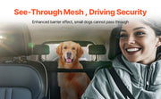 Charger l'image dans la visionneuse de galerie, Amocart Dog Car Barrier Car Divider for Front Seats Vehicle Pet Barrier with See Through Net Mesh Universal-Fit Dog Car Barrier