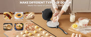 Charger l'image dans la visionneuse de galerie, Amocart 8 10 Inch Tortilla Press Cast Iron Tortilla and Roti Maker Heavy Duty Tortilladora Press Pataconera Makers w/Handle