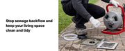 Charger l'image dans la visionneuse de galerie, Amocart Drain Cleaner Machine 50 FT x 5/16 Inch Sewer Snake Auger with 228RPM Electric Drill Manual Feed for 2" to 4" Pipes