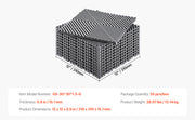 Charger l'image dans la visionneuse de galerie, Amocart Interlocking Drainage Mat 12inx12in 12/24/40/50/55 Pcs Splicing Mats Non-Slip PP Drainage Floor Tile & Shower Mat