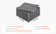 Charger l'image dans la visionneuse de galerie, Amocart Interlocking Drainage Mat 12inx12in 12/24/40/50/55 Pcs Splicing Mats Non-Slip PP Drainage Floor Tile & Shower Mat